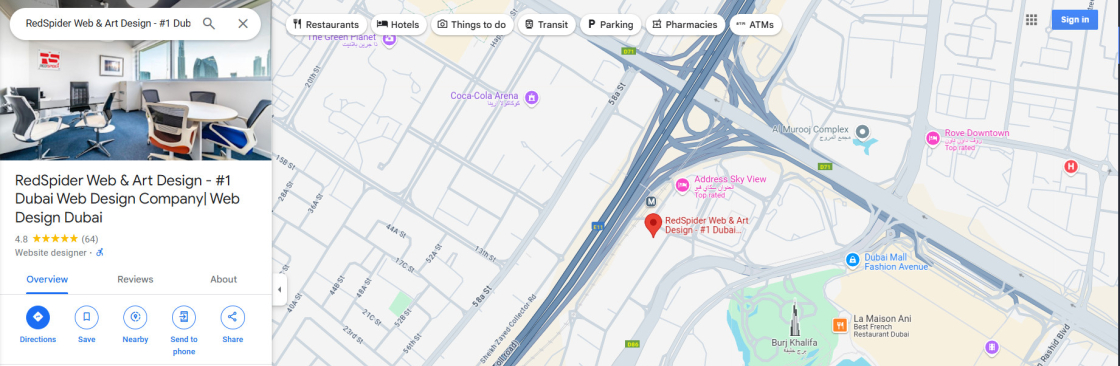 RedSpider Web & Art Design Cover Image